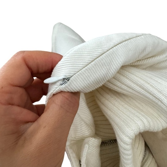 Gentryportofino Women’s Convertible Jacket Size 44 Italy (M) US cream color - Picture 7 of 14